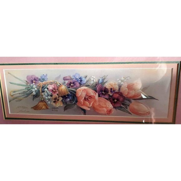 Beautiful limited edition numbered lithograph by Lena Liu. - Picture 2 of 7